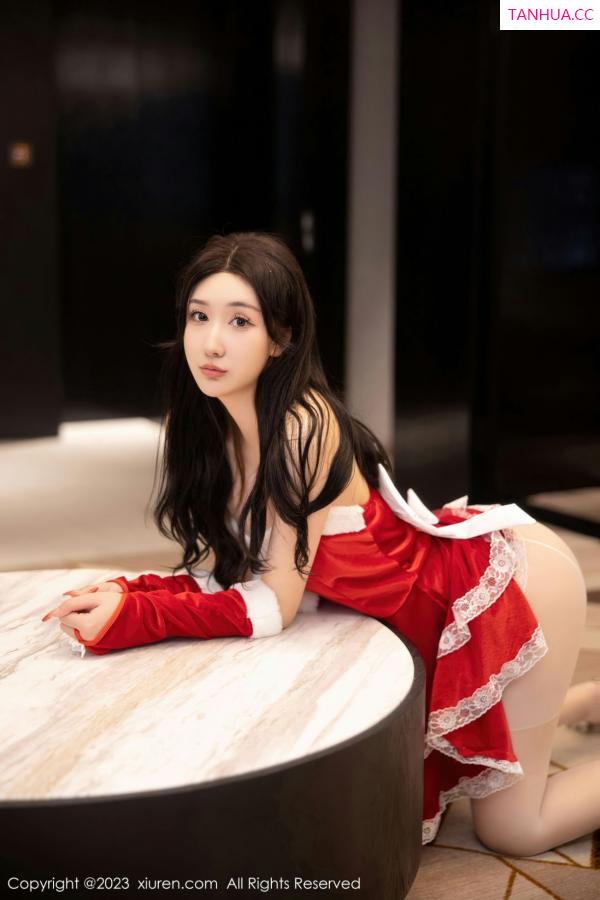 江真真  [XiuRen]高清写真图 2023.01.19 No.6163 江真真 贺新年第6张图片